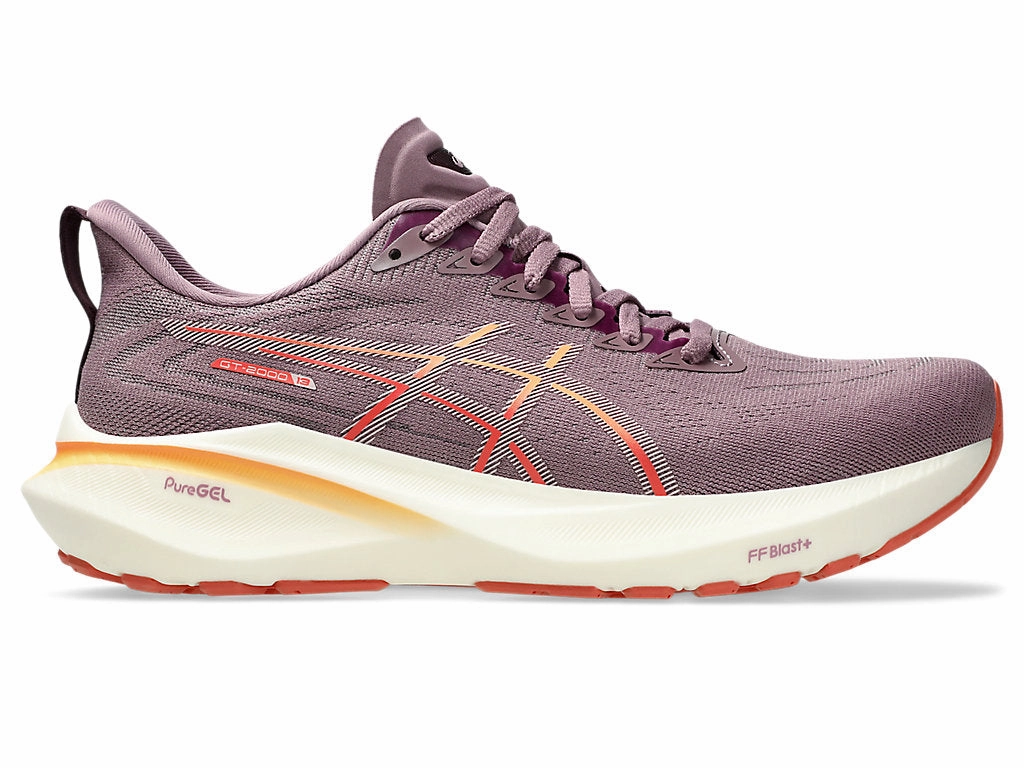 Asics Shoes Non Marking Asics Womens GT-2000 13 Wide- Dusty Mauve/Watershed Rose (1012B667-500)