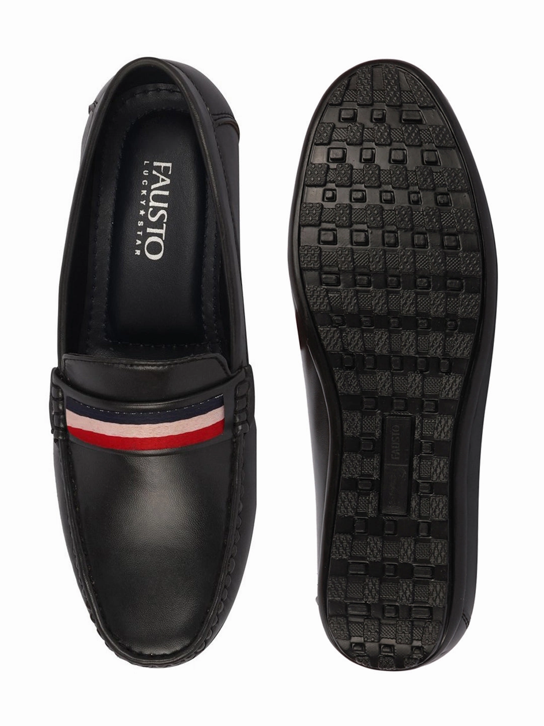 High Top Business Casual Shoes Basics Men Grey Colored Stripe Design Side Stitched Casual Slip On Loafers and Moccasin Shoes