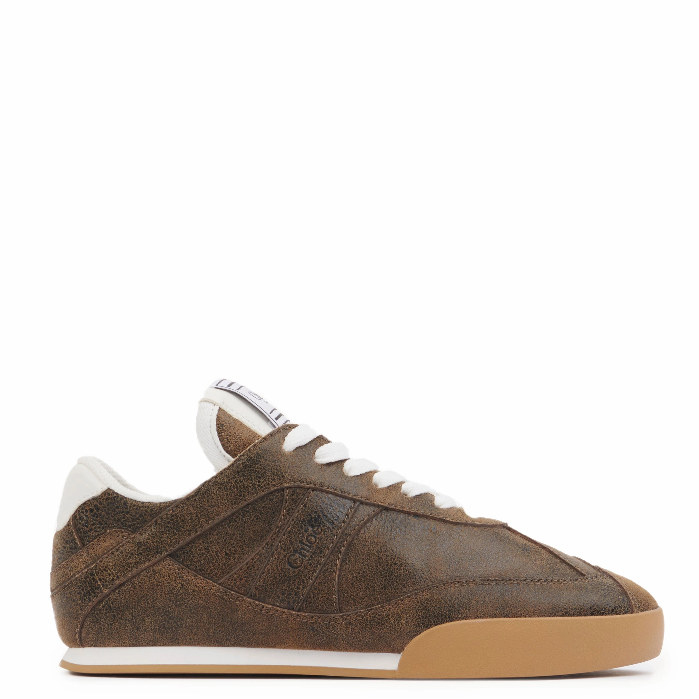 New Releases Sneakers Kick Leather Sneakers, Oak Brown