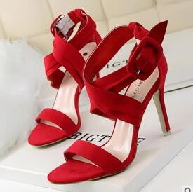 BIG TREE Fashion Women Sandals Summer Sneakers High Heels