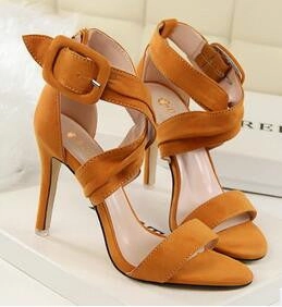 Bondage High Heels BIG TREE Fashion Women Sandals Summer