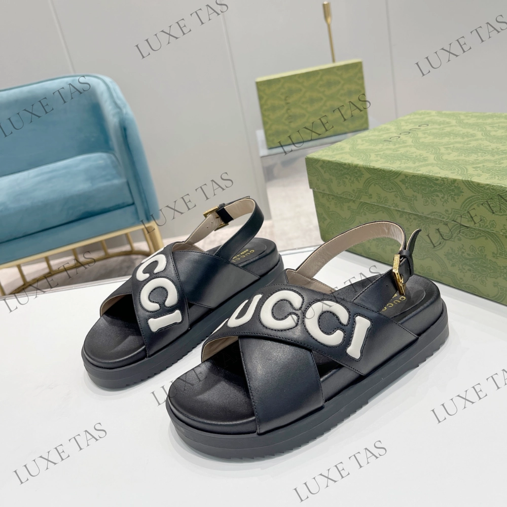 Black and White G Sandal - Designer Slides & Sandals for Women At Maurices