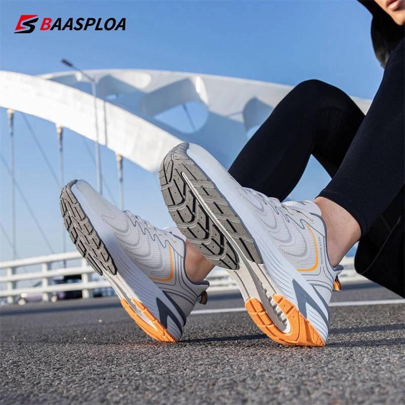 Baasploa Men Professional Running Shoes 2023 Air Mesh comfortable / FREE Shipping Best Running Shoes For Hip Pain