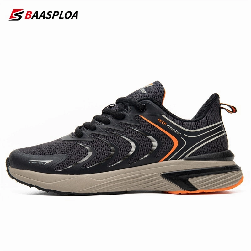 Baasploa Men Professional Running Shoes 2023 Air Mesh comfortable / FREE Shipping Oc Running