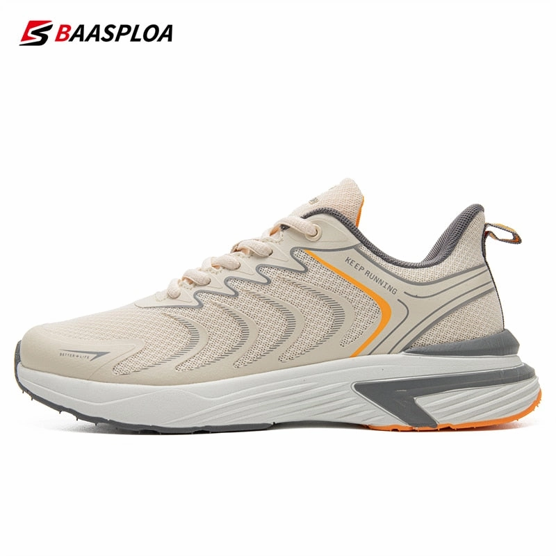 Breaking In Running Shoes Baasploa Men Professional Running Shoes 2023 Air Mesh comfortable / FREE Shipping