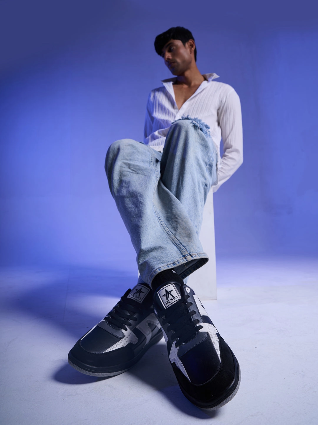 Running Shoes Men Colorblocked Lace-Up Sneakers Classic Casual Shoe Soft Cushioned Insole Low Top Sneaker Shoes