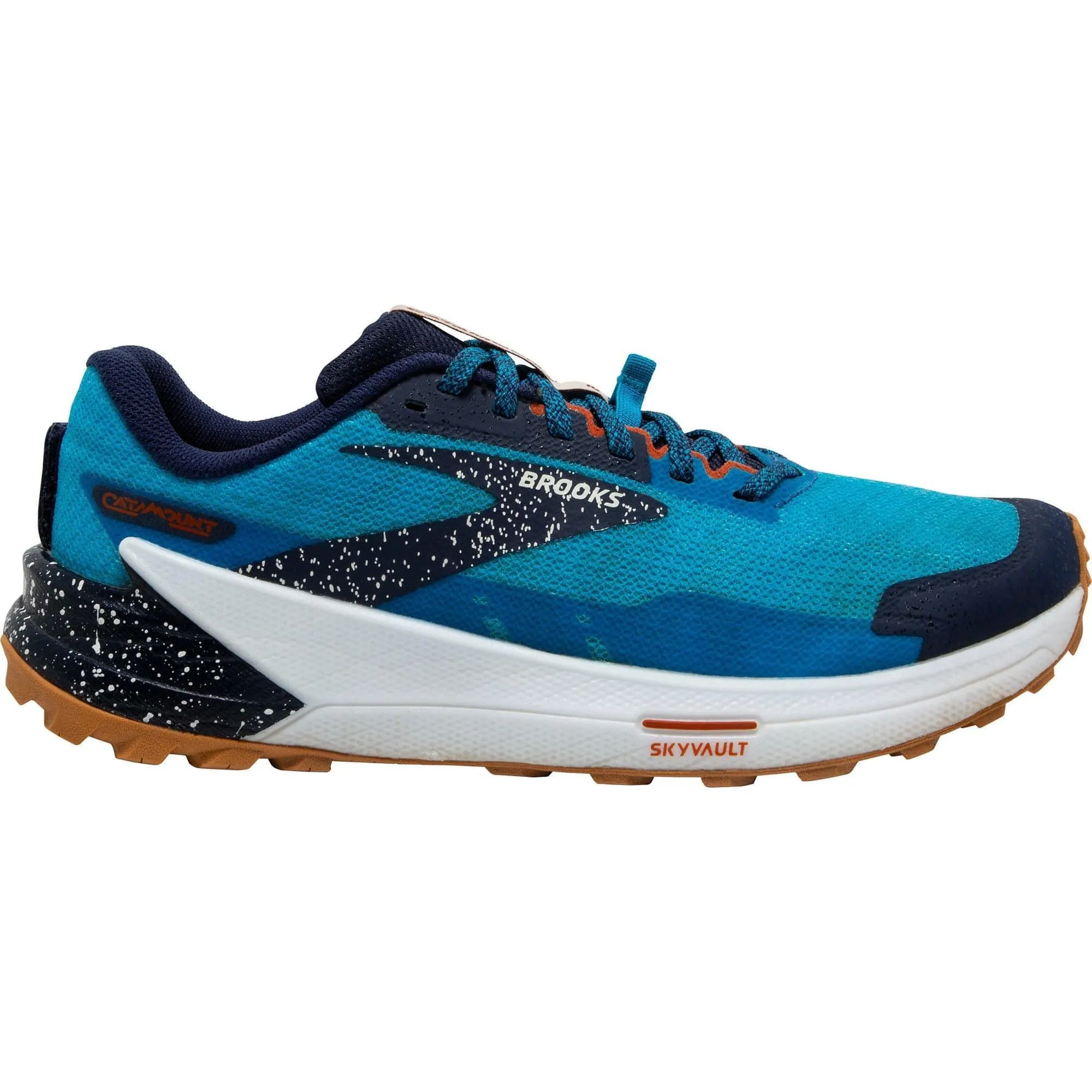 Brooks Catamount 2 Mens Trail Running Shoes - Blue Trail Trail-running Shoes