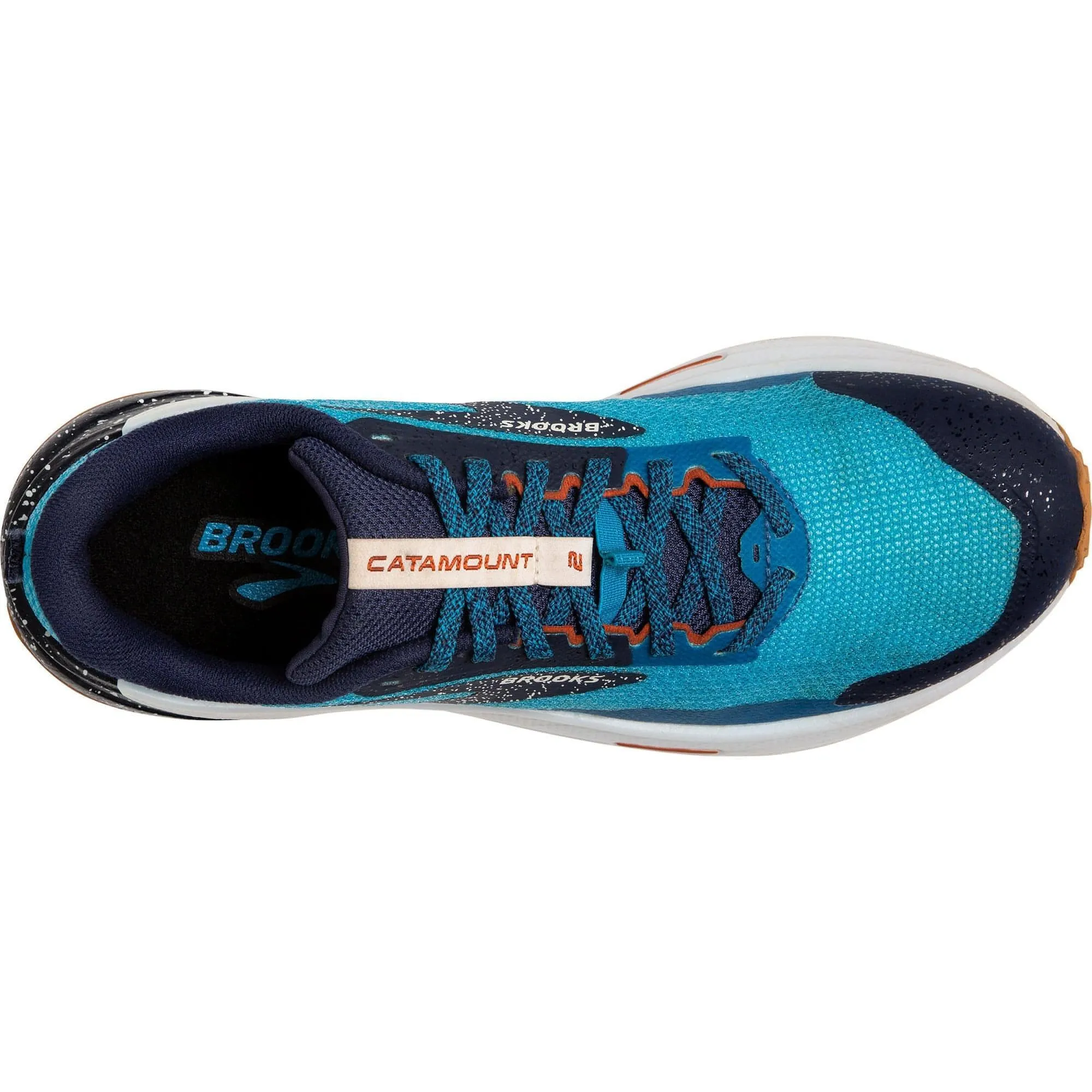 Brooks Catamount 2 Mens Trail Running Shoes - Blue Best Selling Trail Running Shoes