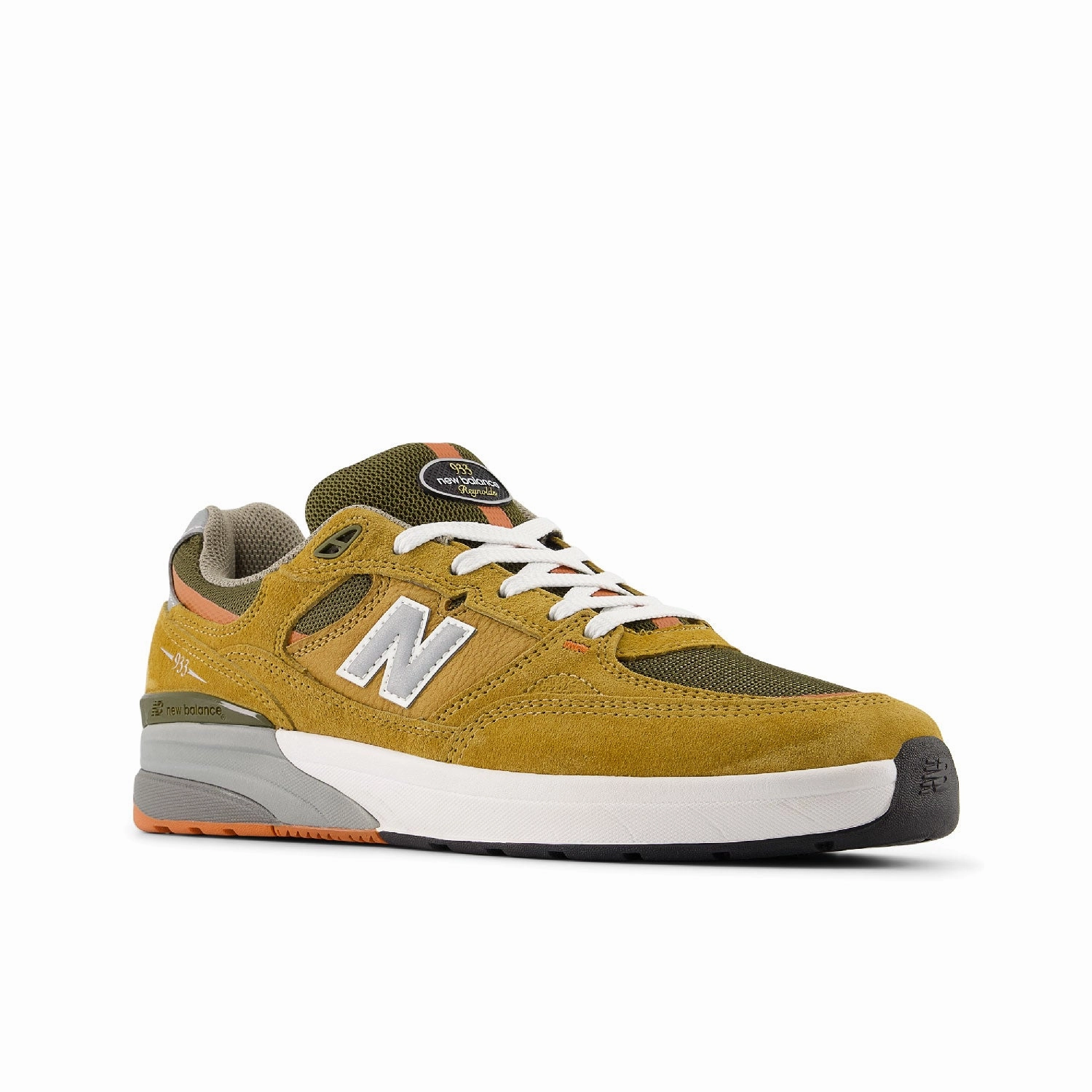 New Balance Numeric Skateboard Shoes Andrew Reynolds 933 Brown Wide Foot Skate Shoes