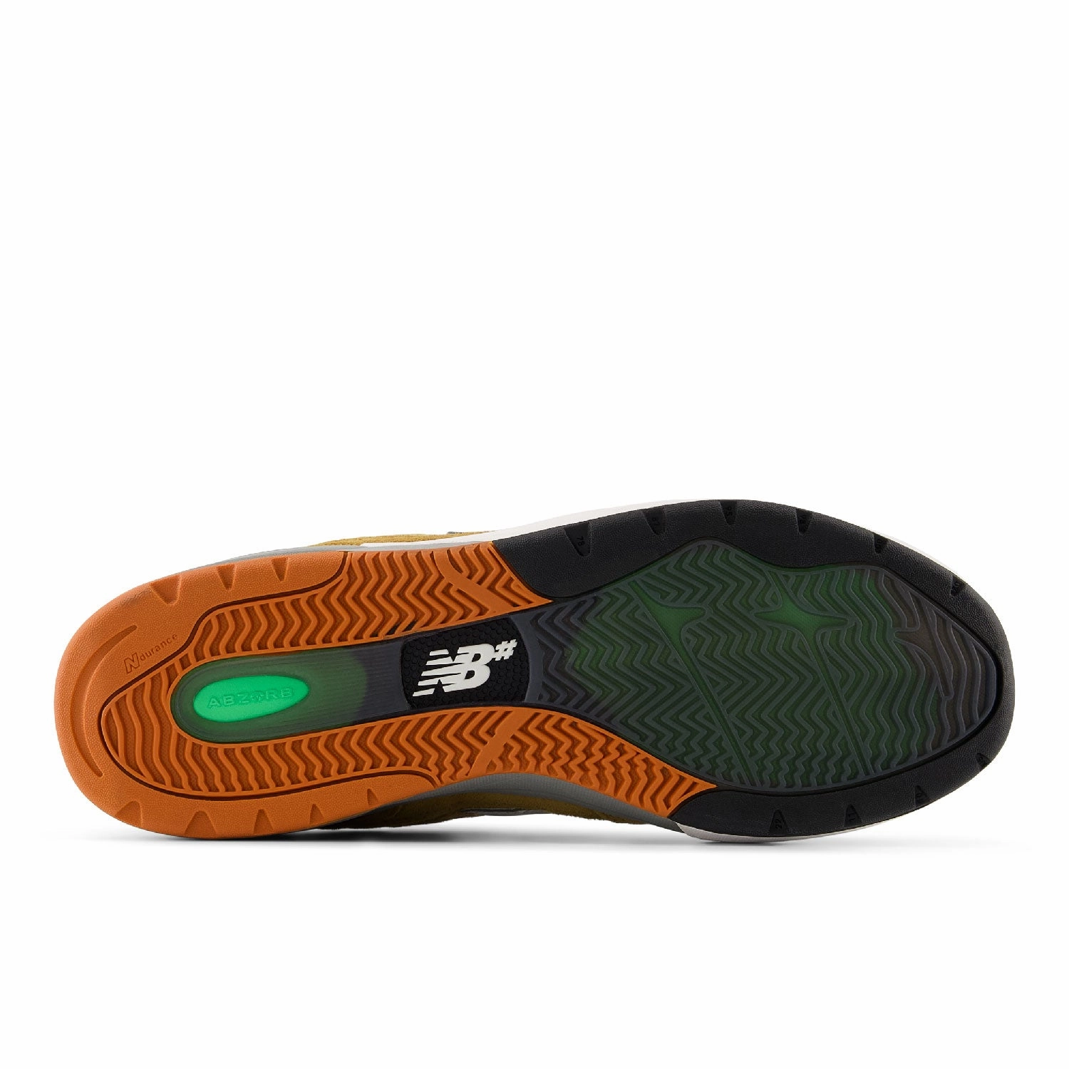 New Balance Numeric Skateboard Shoes Andrew Reynolds 933 Brown Skate Shoes With Hidden Pocket