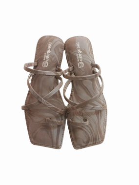 Coral Multi Cross Slipper Plantar Fasciitis Support Slippers