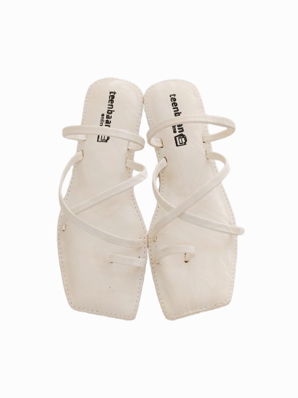 Coral Multi Cross Slipper