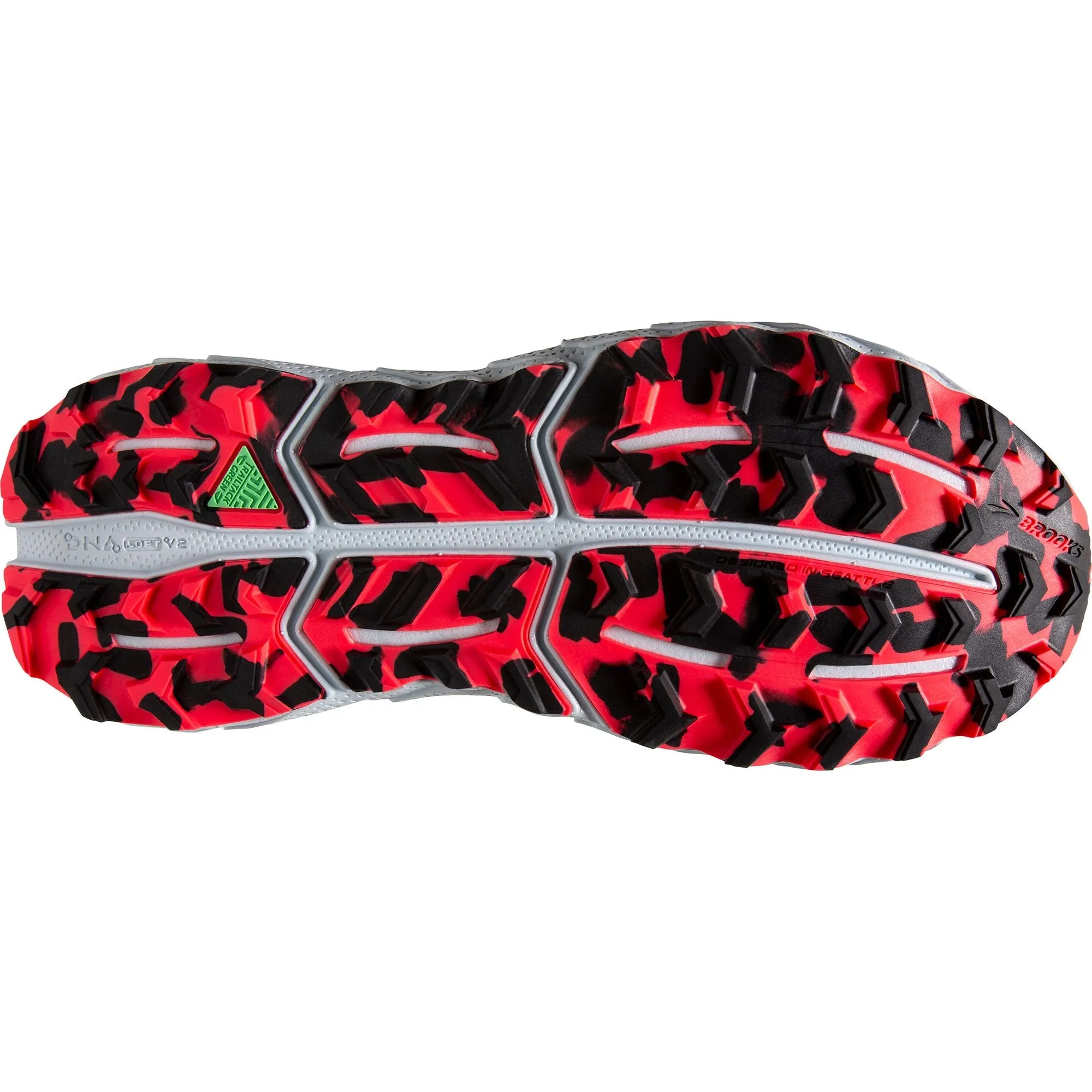 Trailer Jack Shoe Brooks Cascadia 17 Womens Trail Running Shoes - Blue