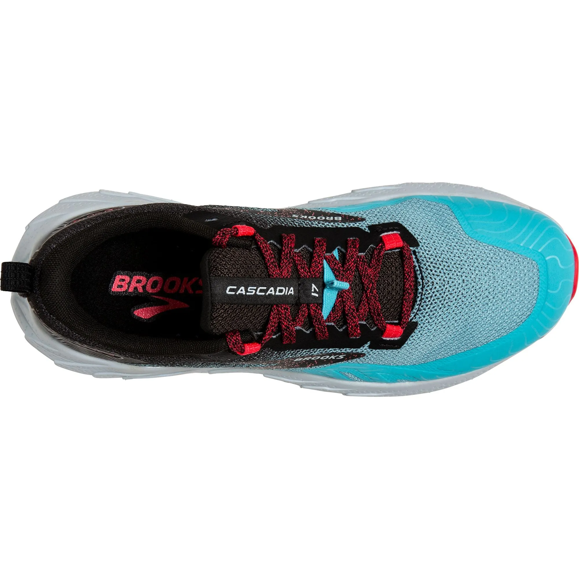 Brooks Cascadia 17 Womens Trail Running Shoes - Blue Best Trail Running Shoes Nz