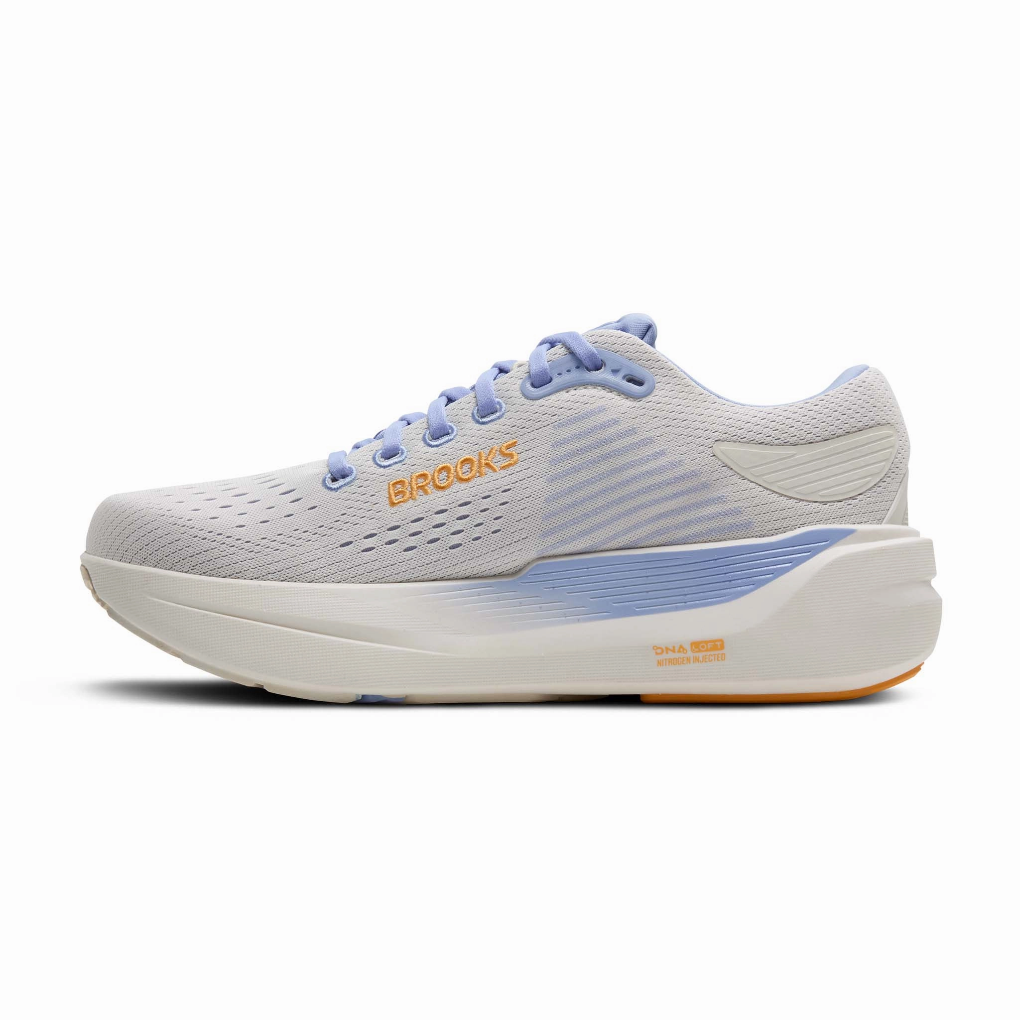 Brooks | Women's Ghost Max 3 Running Shoes - Coconut/Blue Heron/Orange Under Armour Running Shoes