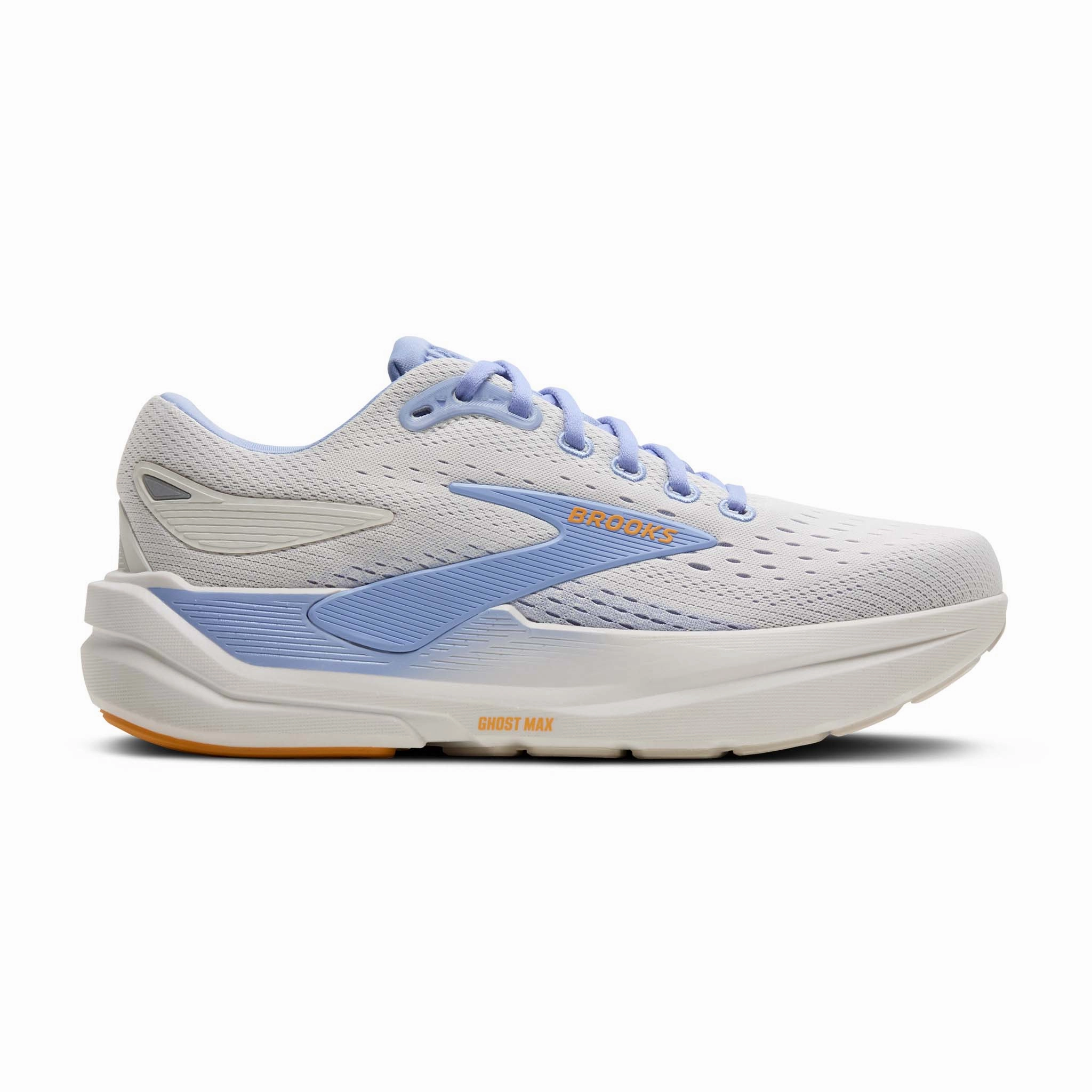 Brooks | Women's Ghost Max 3 Running Shoes - Coconut/Blue Heron/Orange Running Shoes Stores Near Me