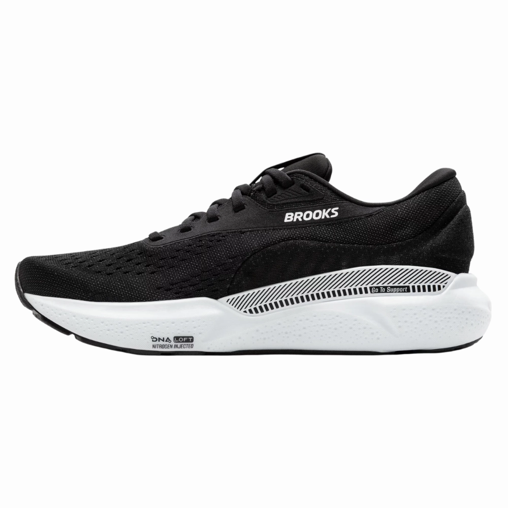 Brooks Adrenaline GTS 24 Black/White Running Shoe (Women's)