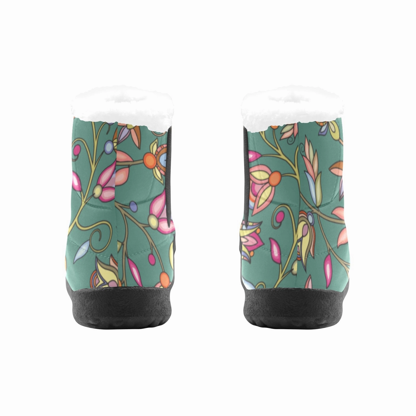 Insulated Waterproof Hiking Shoes Buffalo Bloom Pond Reflection Men's Padded Winter Boot