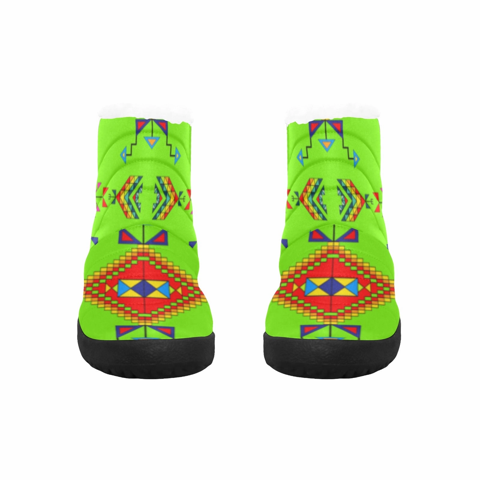 Buffalo Jump Neon Green Men's Padded Winter Boot Top Rock Climbing Shoes 2018