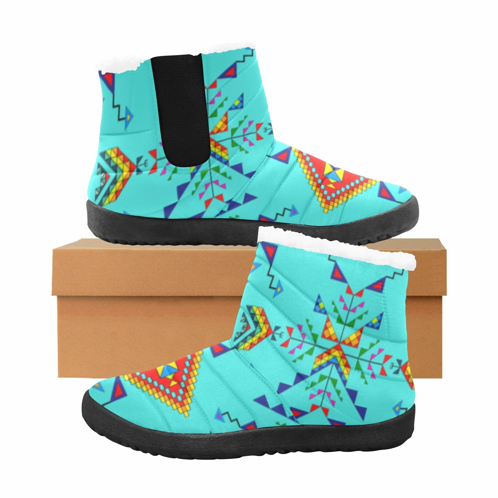Buffalo Jump Turquoise Men's Padded Winter Boot Sport Climbing
