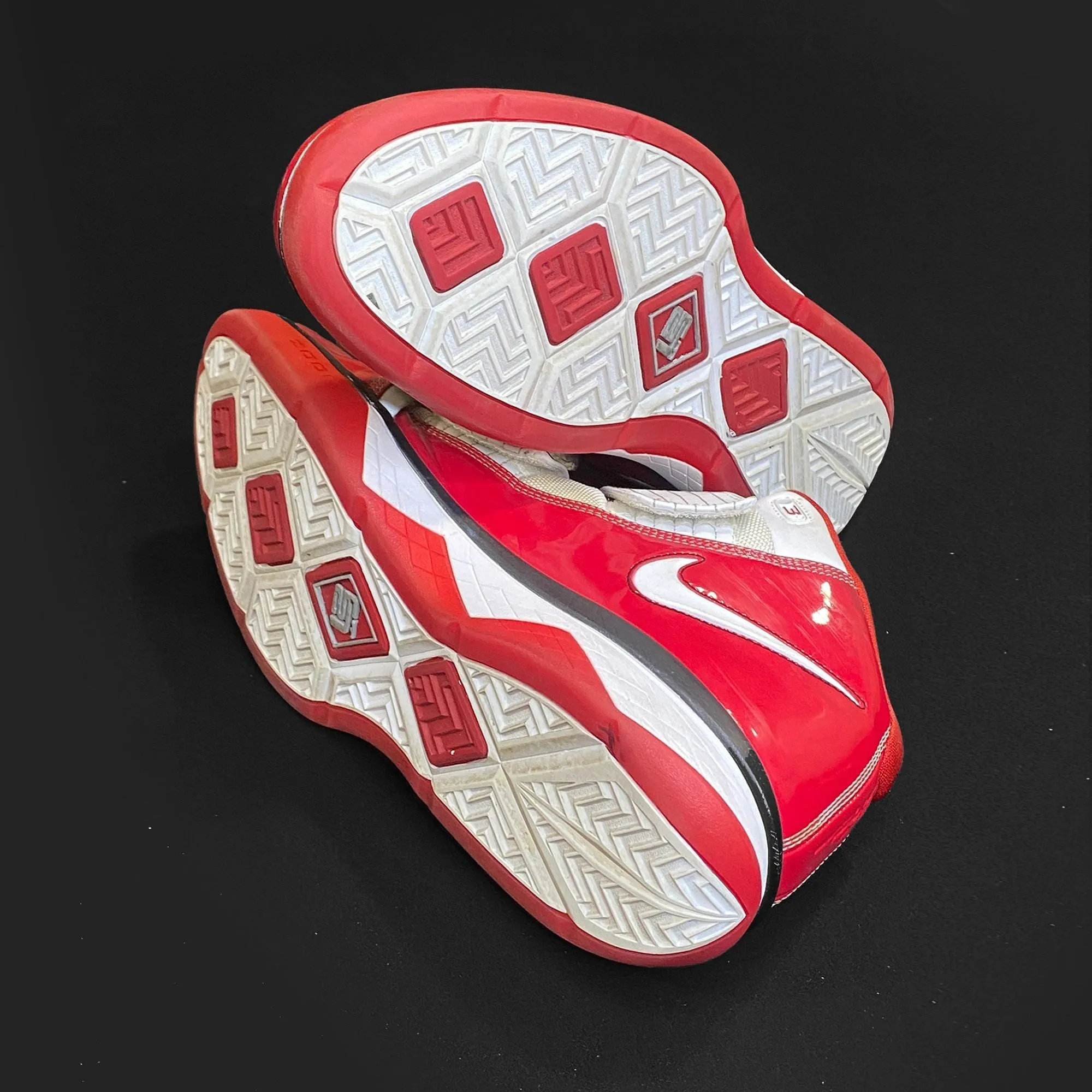 Nike Air Lebron Soldier OSU Ohio State PE Shoes Ugg High Top Sneakers