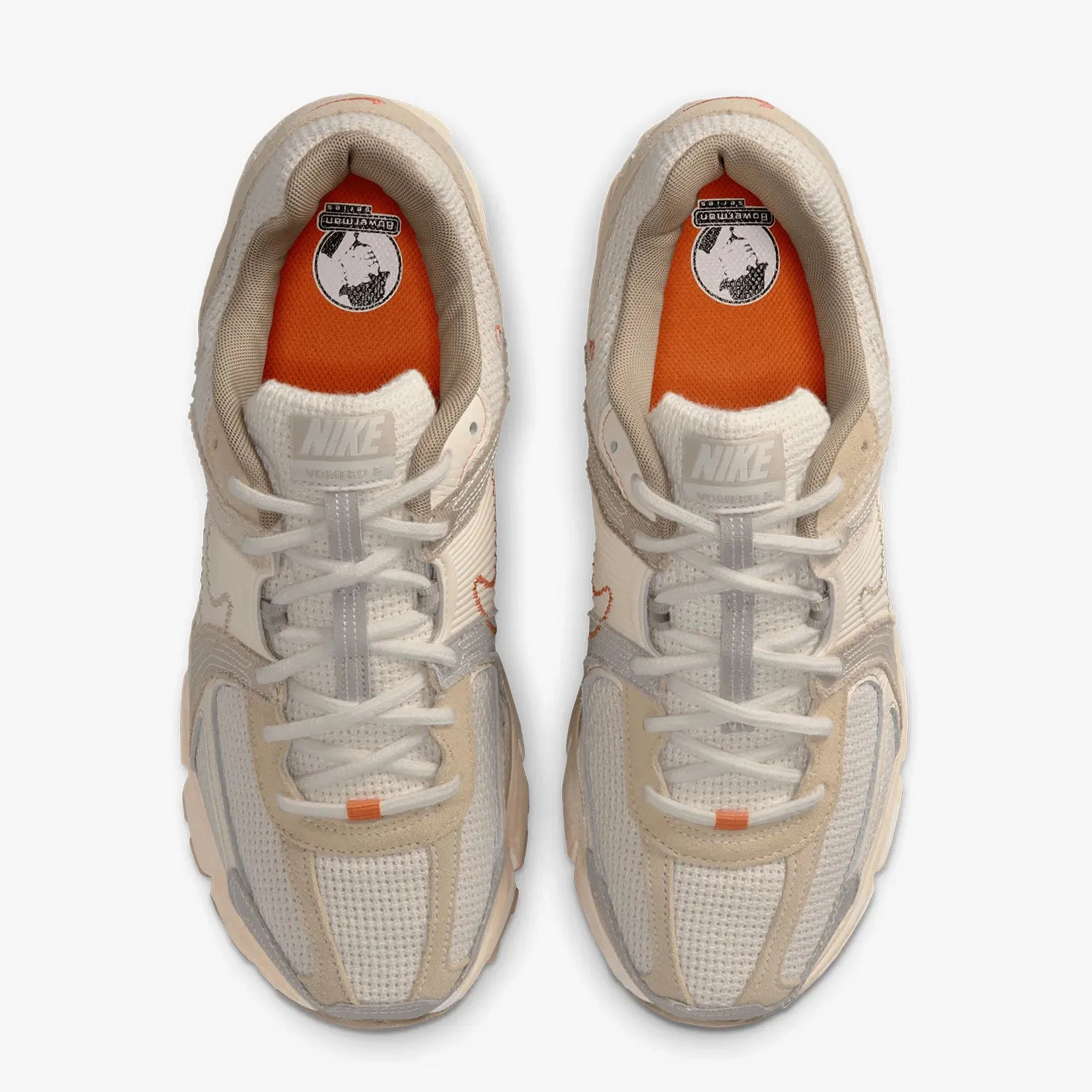 Men's Zoom Vomero 5 "Sashiko Pale Ivory" Nike Shoes Walking