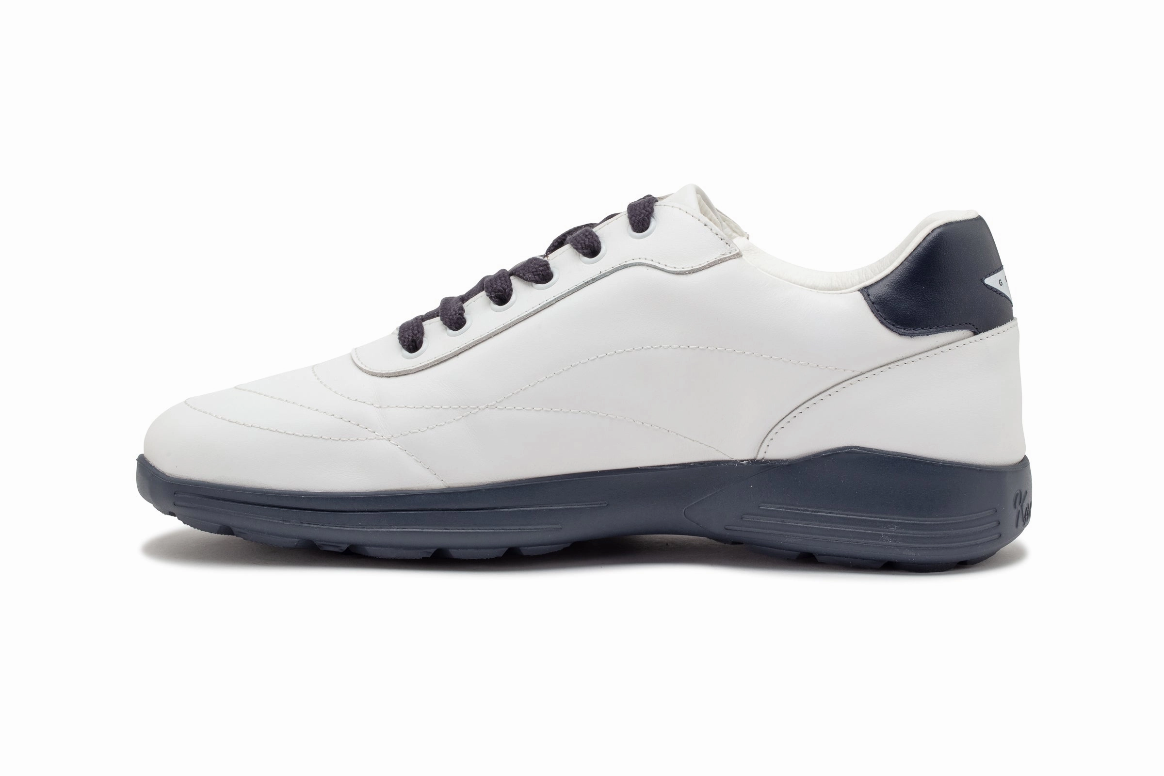 Challenge 08 White|Blue   Men's Golf Shoes CH008 04 Waterproof Shoes For Nursing