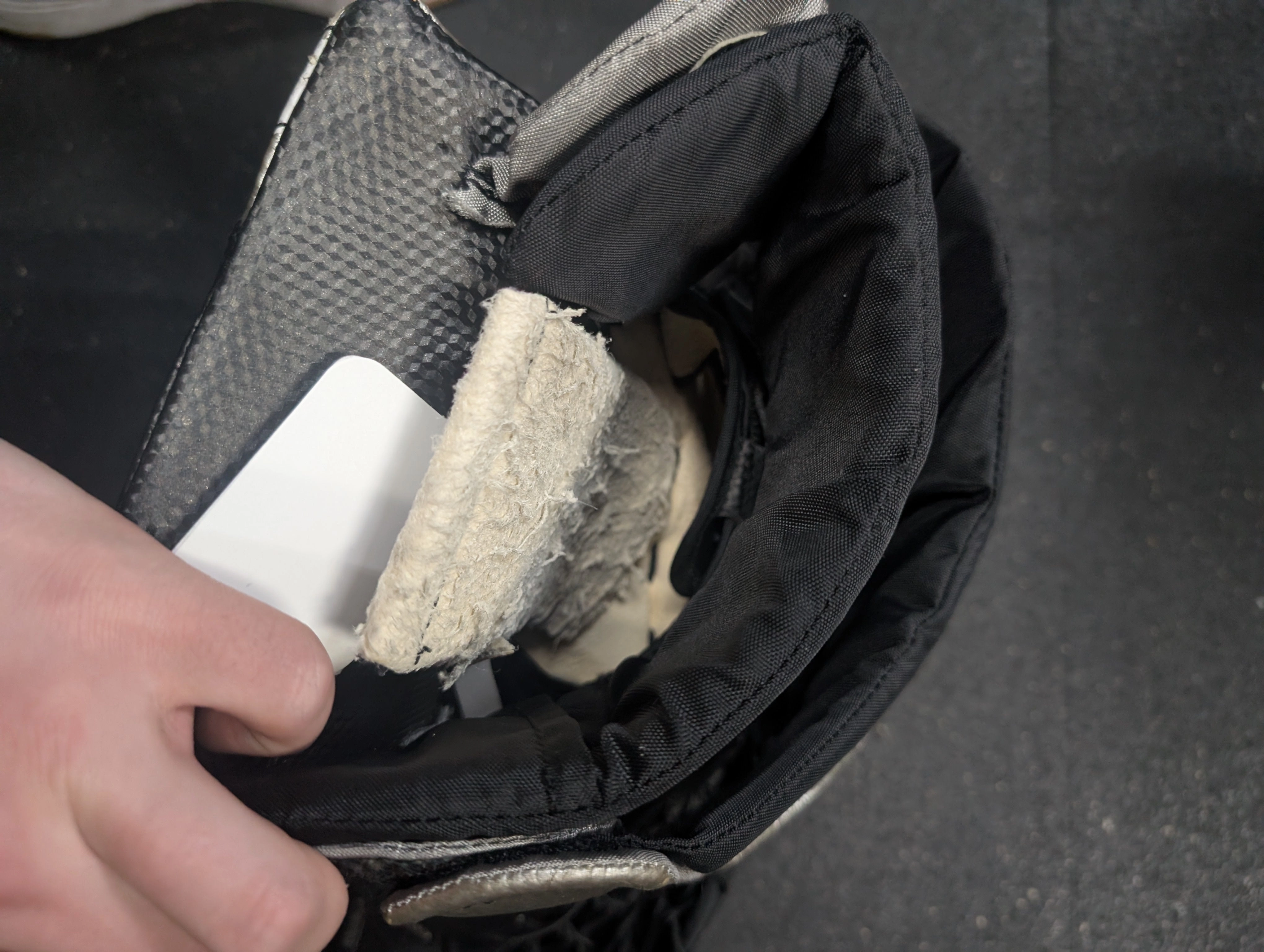 Used Nike Bauer XX Performance Goalie Glove Nike Shoes Wide Feet