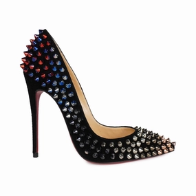 Christian Louboutin 'So Kate Multicolour Spike' Pumps - Women's 35 High Heel Nurse Shoes