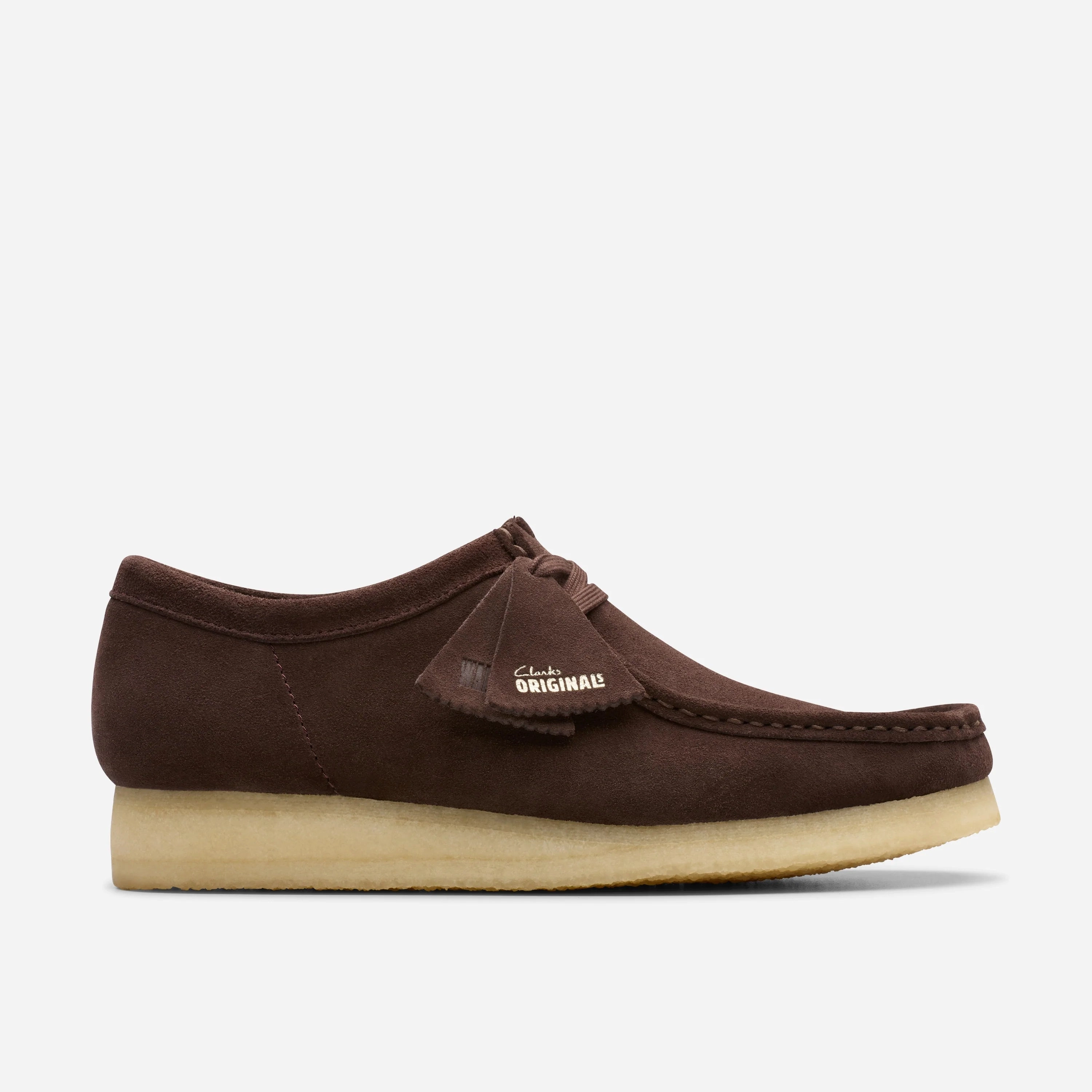 Casual Shoes Monk Strap CLARKS | CASUAL SHOES | MEN | WALLABEE DARK BROWN SUEDE