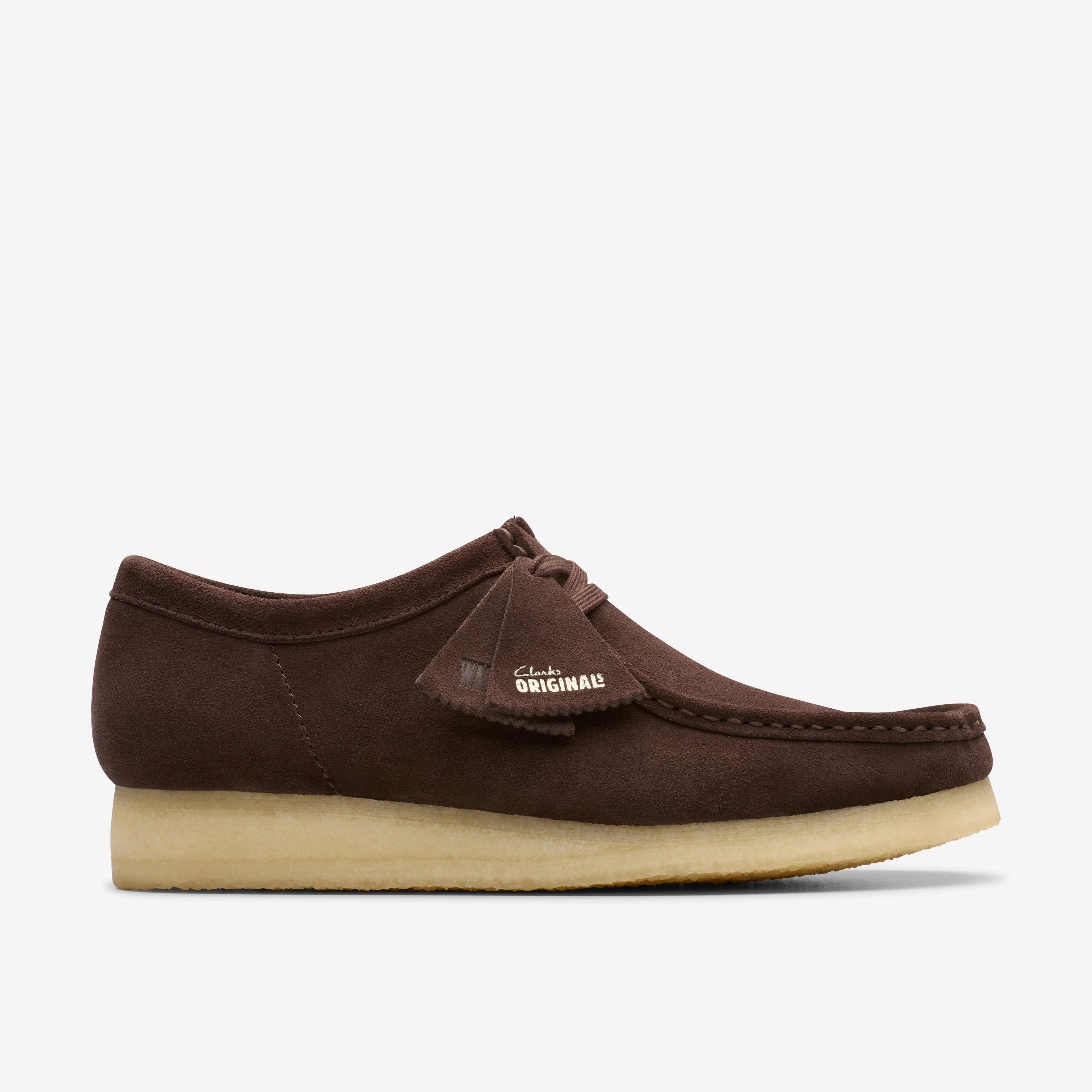 CLARKS | CASUAL SHOES | MEN | WALLABEE DARK BROWN SUEDE Action Shoes Casual