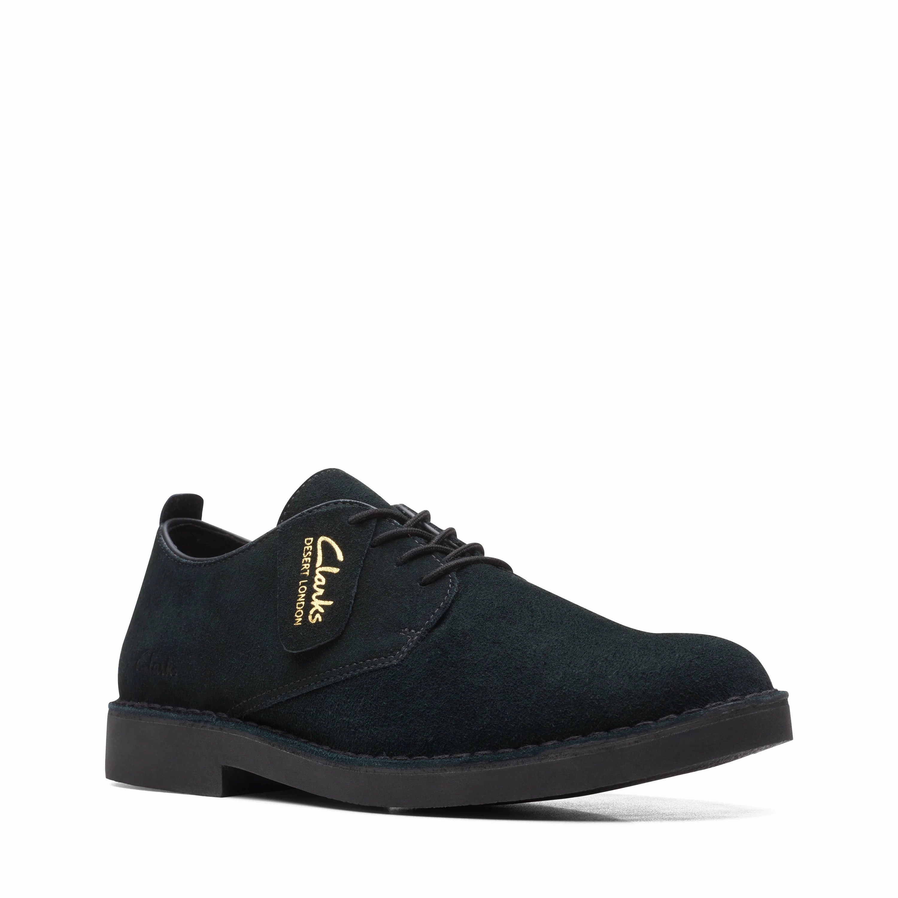 CLARKS | DERBY SHOES | MEN | DESERT LON EVO BLACK SUEDE | BLACK Most Comfortable Hiking Shoes Ever