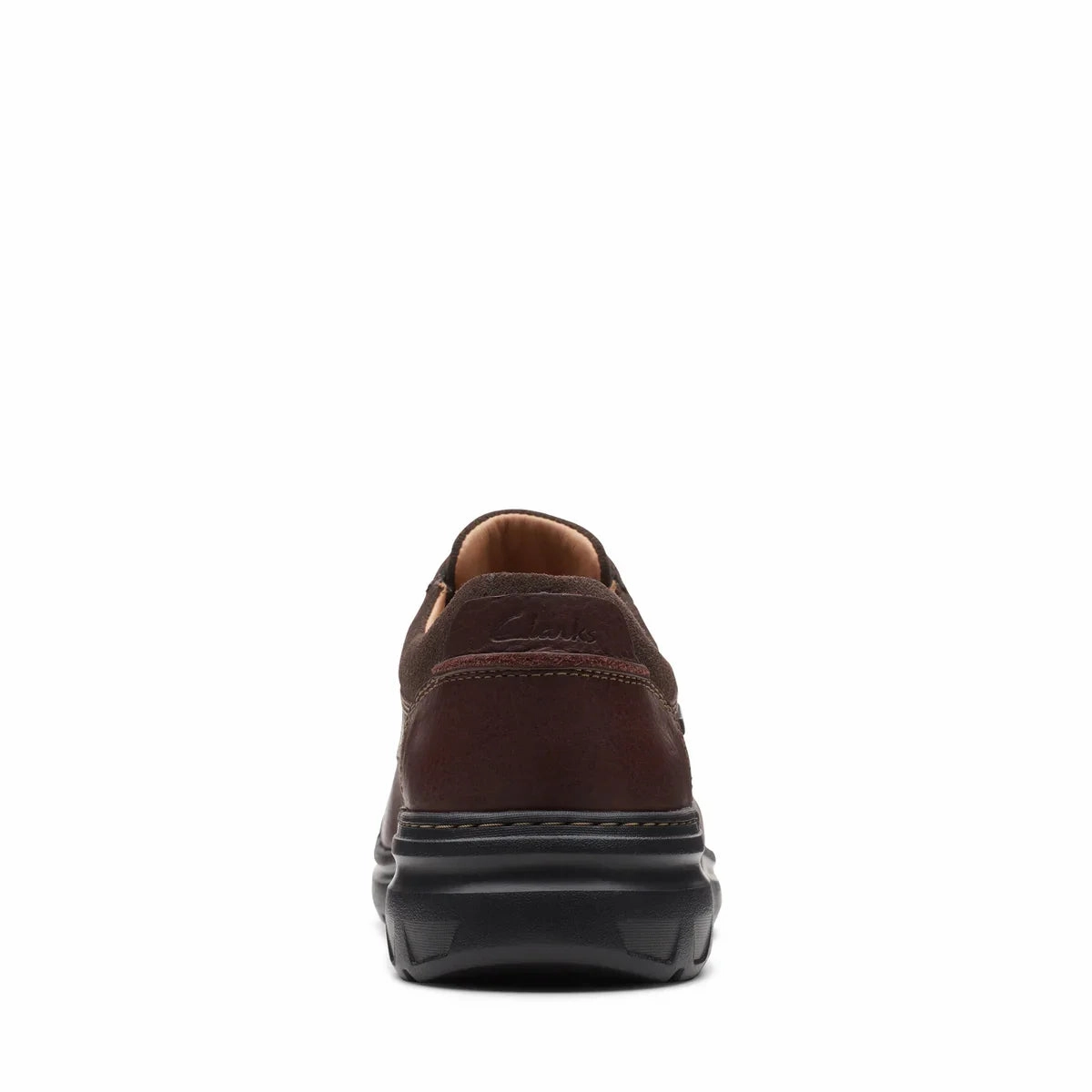 X Hiking Shoes CLARKS | DERBY SHOES | MEN | ROCKIE LOGTX MAHOGANY LEATHER | BROWN
