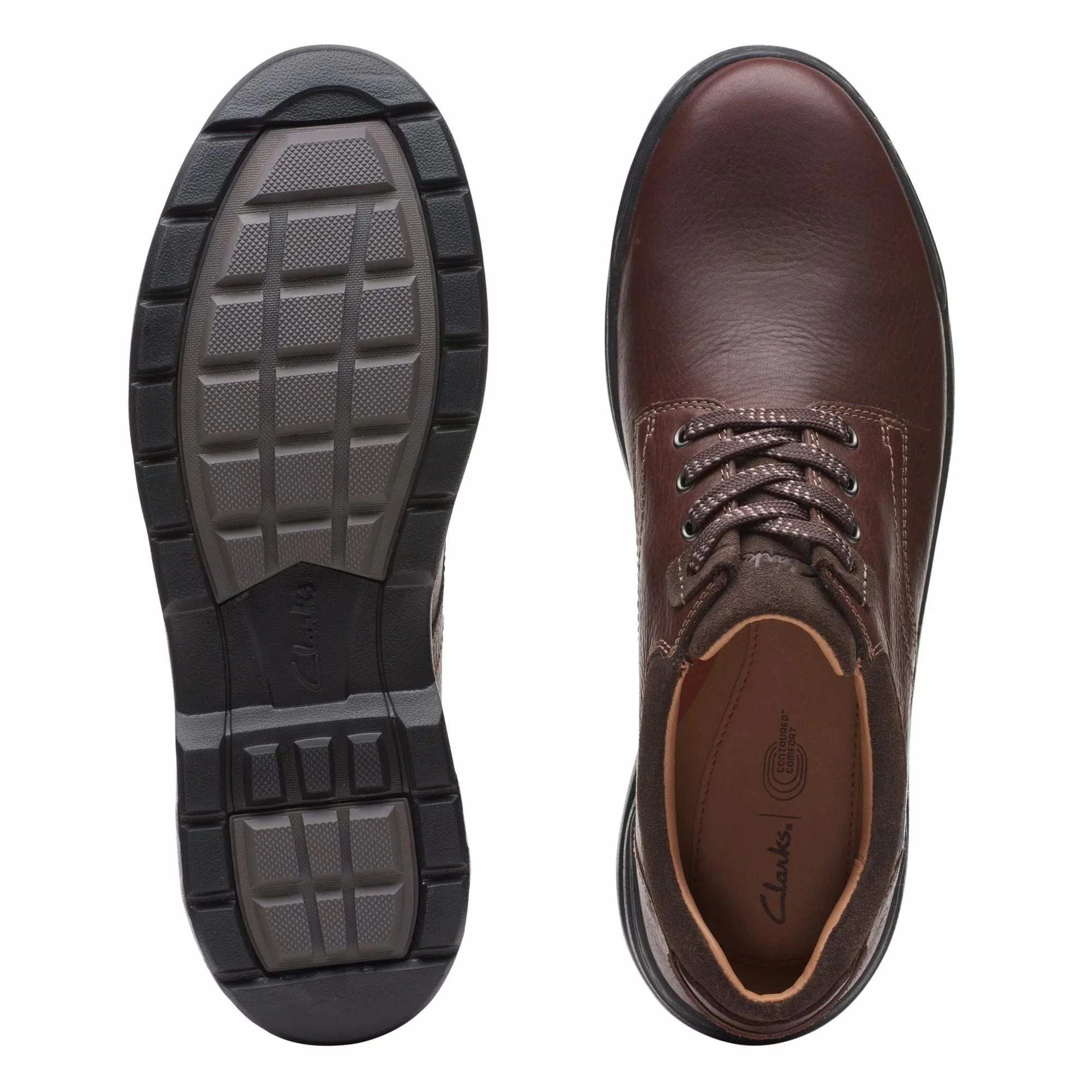 CLARKS | DERBY SHOES | MEN | ROCKIE LOGTX MAHOGANY LEATHER | BROWN Itasca Hiking Shoes Review