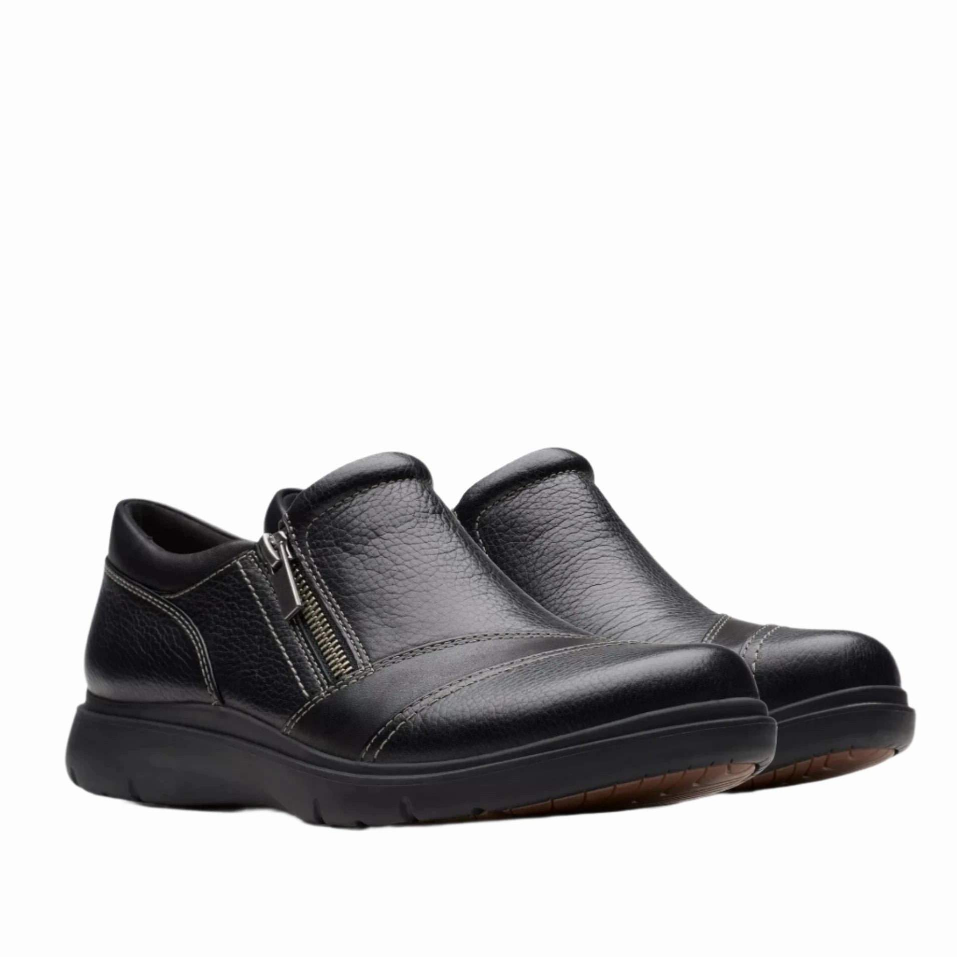 Best Running Shoes Stability Clarks Women's Certina Pure Sneaker - Black