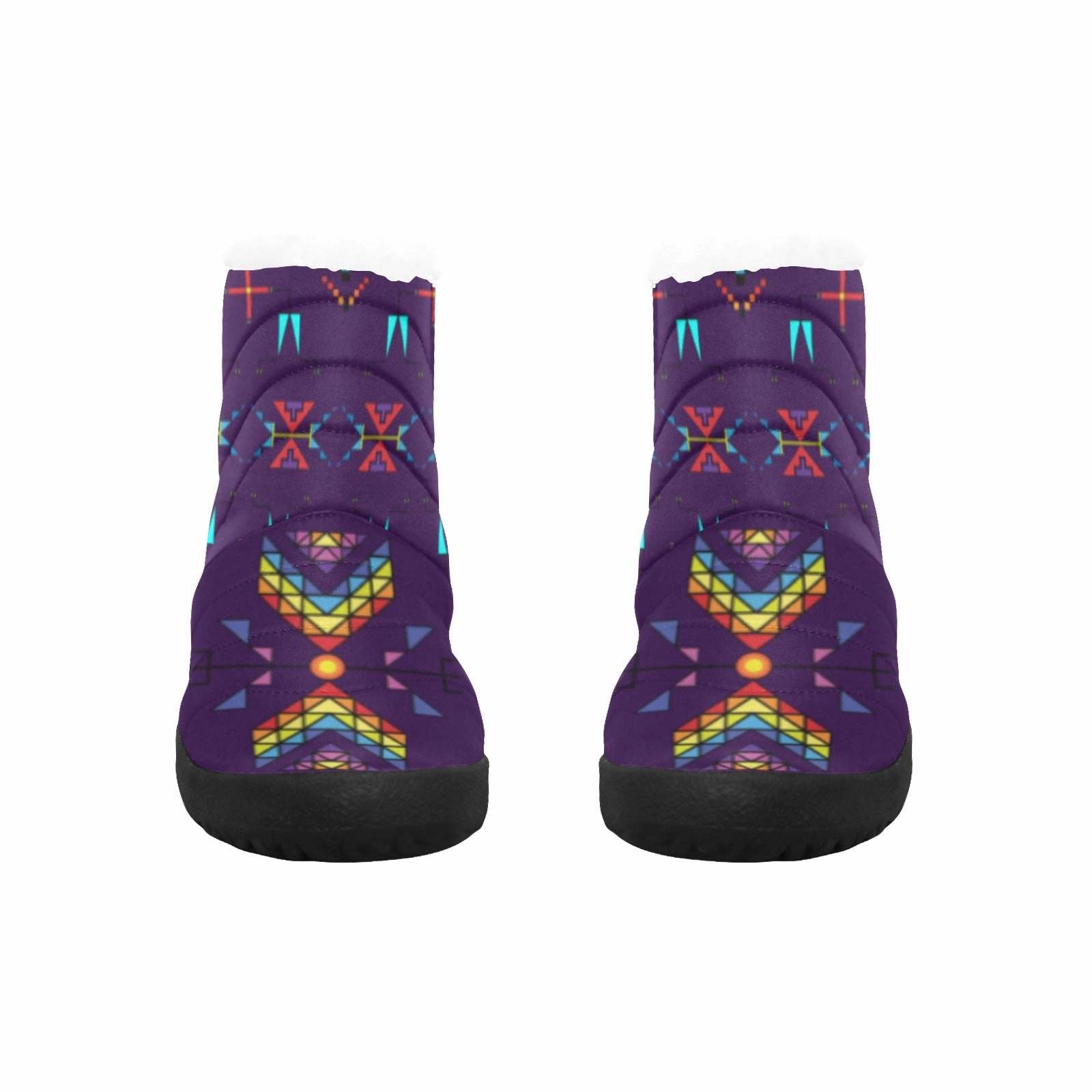 Best Brand For Hiking Shoes Rainy Chief Rainbow Dark Purple Men's Padded Winter Boot