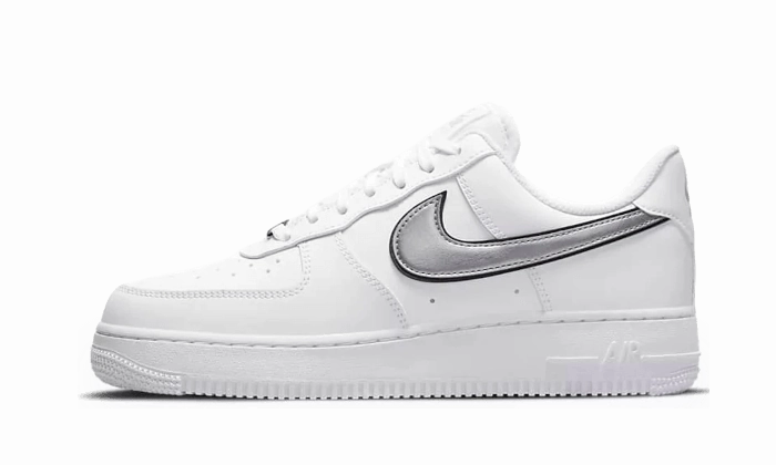 Ken Griffey Jr Nike Shoes Nike Air Force 1 Low Essential White Metallic Silver