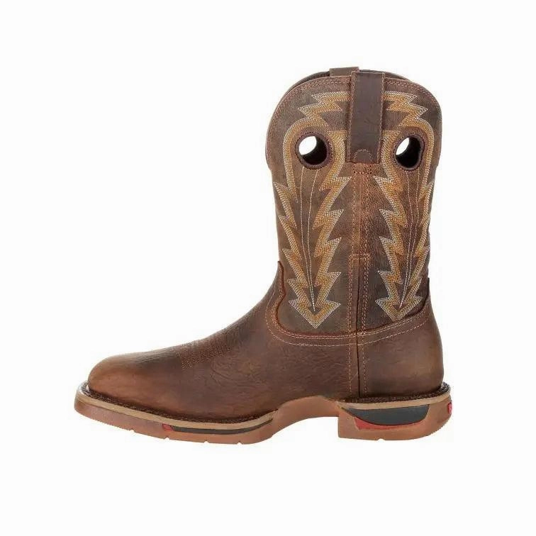 Rocky Long Range 11 Waterproof Western Boot RKW0278 Best Waterproofing For Suede Shoes