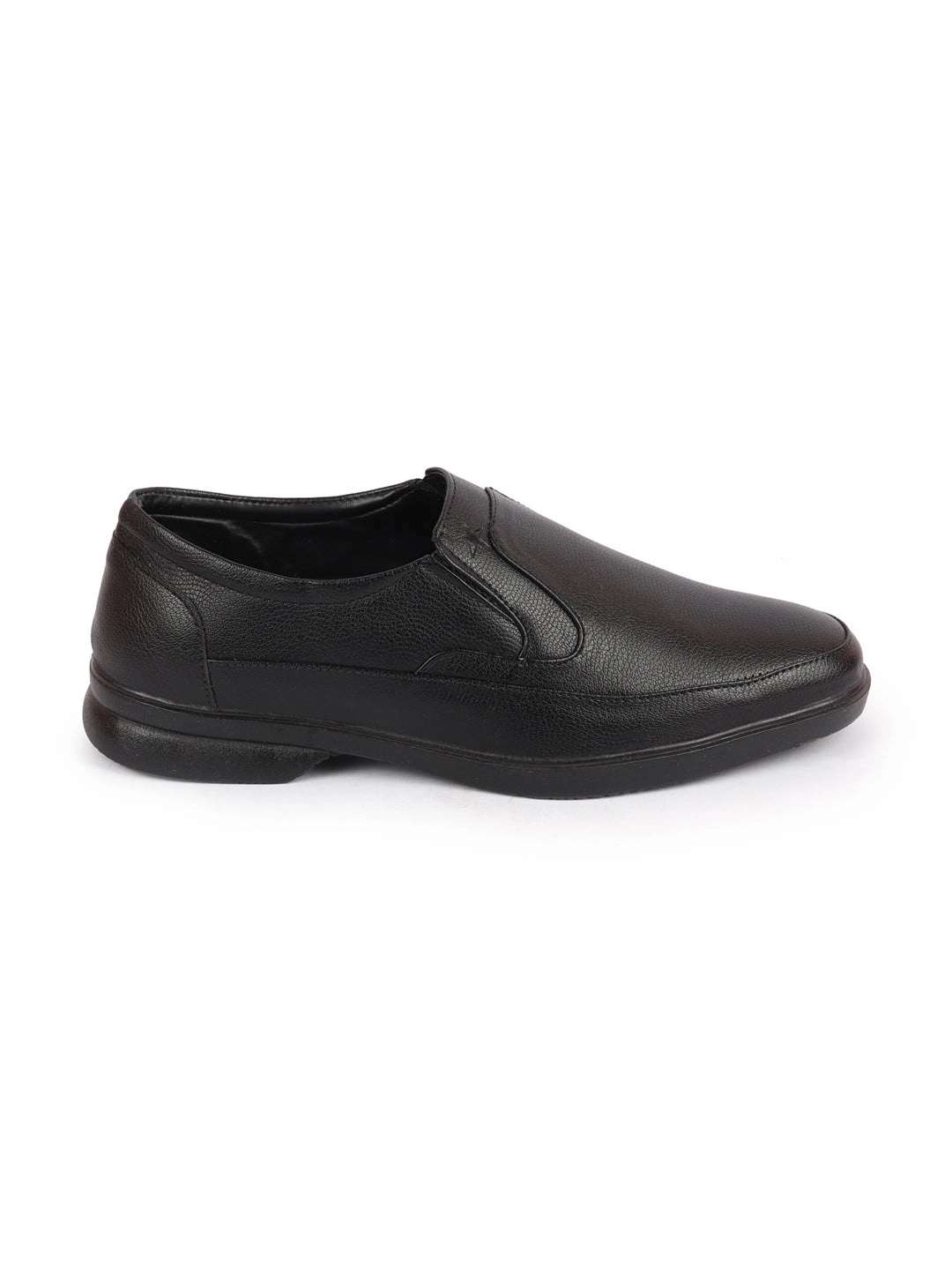 Men Black Formal Office Meetings All Day Long Outdoor Slip On Shoes Used Climbing Shoes