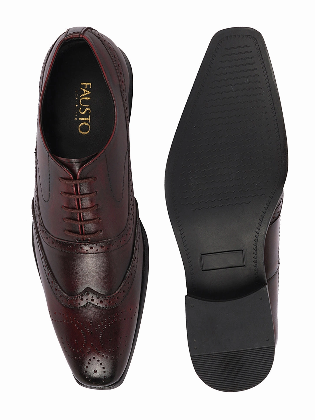 Salomon Contagrip Hiking Boots Men Cherry Party Formal Office Genuine Leather Brogue Lace Up Shoes