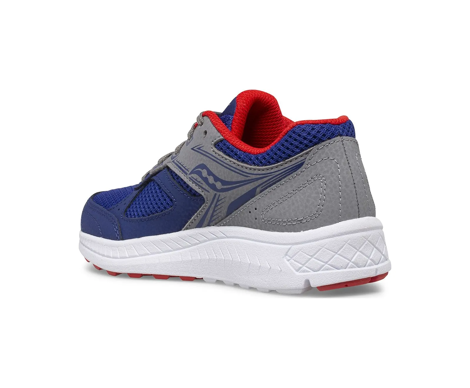 Cohesion 14 Lace Sneaker Navy/Red (1Y-7Y) Baby First Walking Shoes