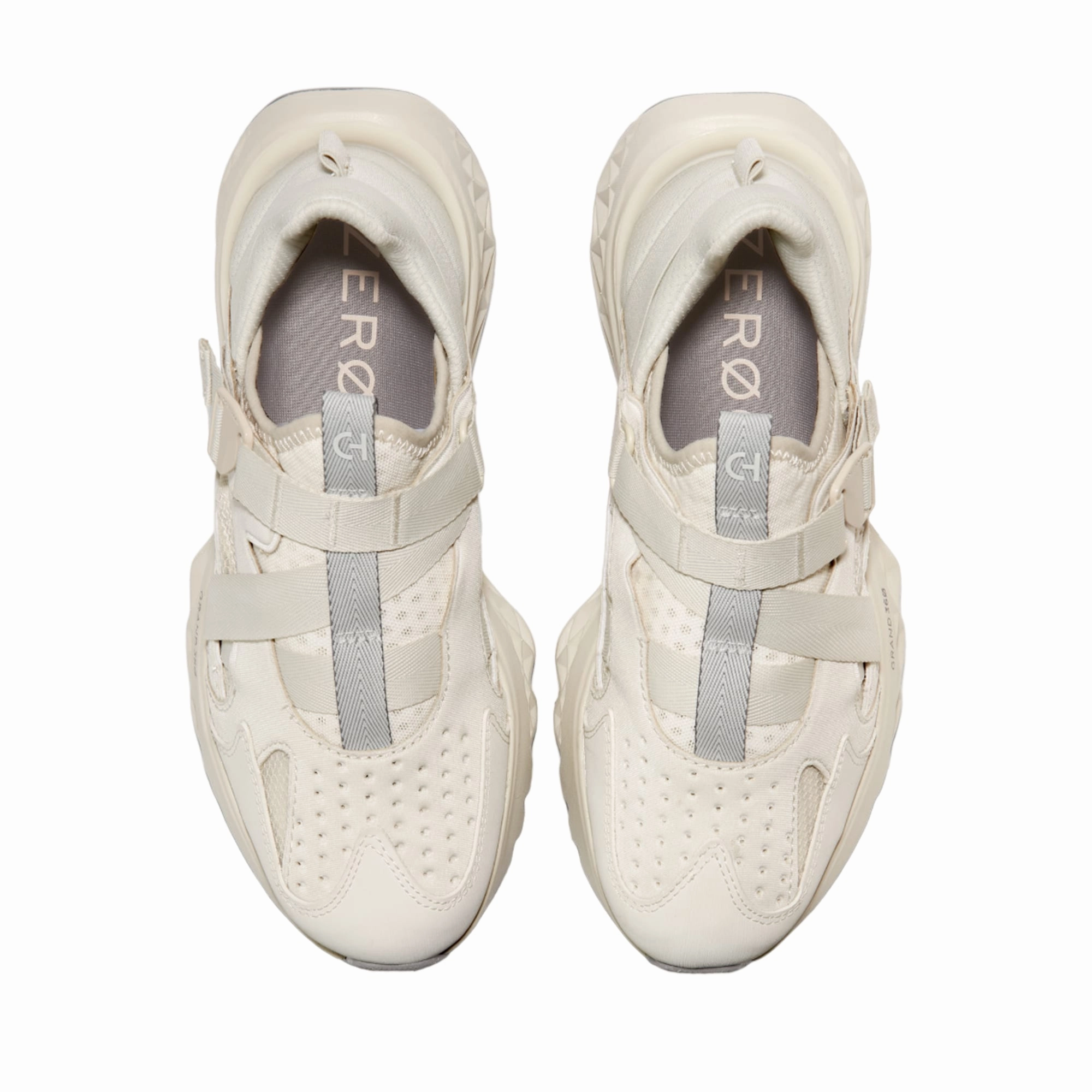 Cole Haan Women's 5.ZERGRAND Monk Strap Running Shoe Flare Jeans With Sneakers