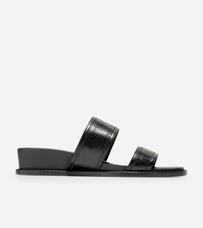 Cole Haan Women's Wesley Demi Wedge Sandal Bedrock Sandals
