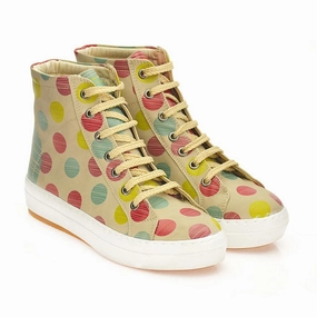 Colored Dots Sneaker Boots CW2014 King Welt Boots