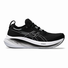 Asics Shoes Rubber Spikes Men's Asics GEL-Nimbus 26, Black/Graphite Grey, 9.5 D Medium