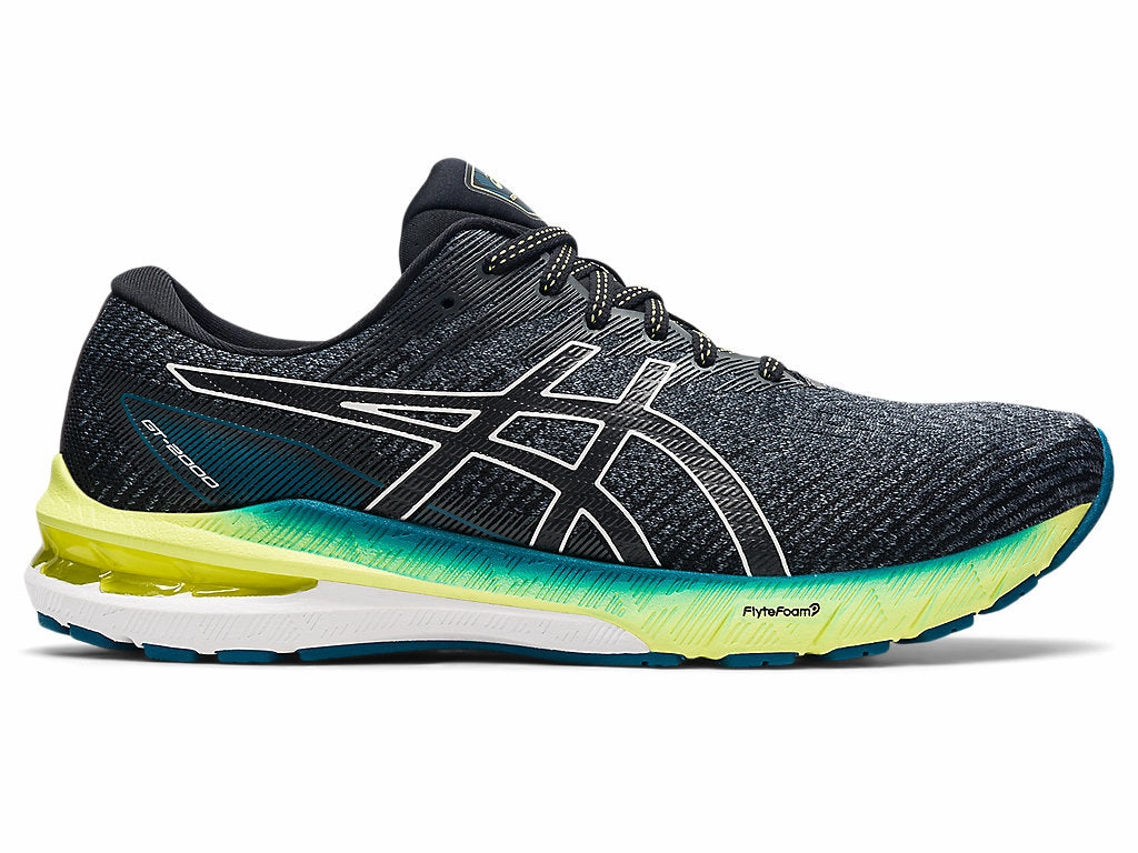 Men's Asics GT-2000 10, Metropolis/Graphite Grey, 14 2E Wide Asics Glideride 3 Running Shoes