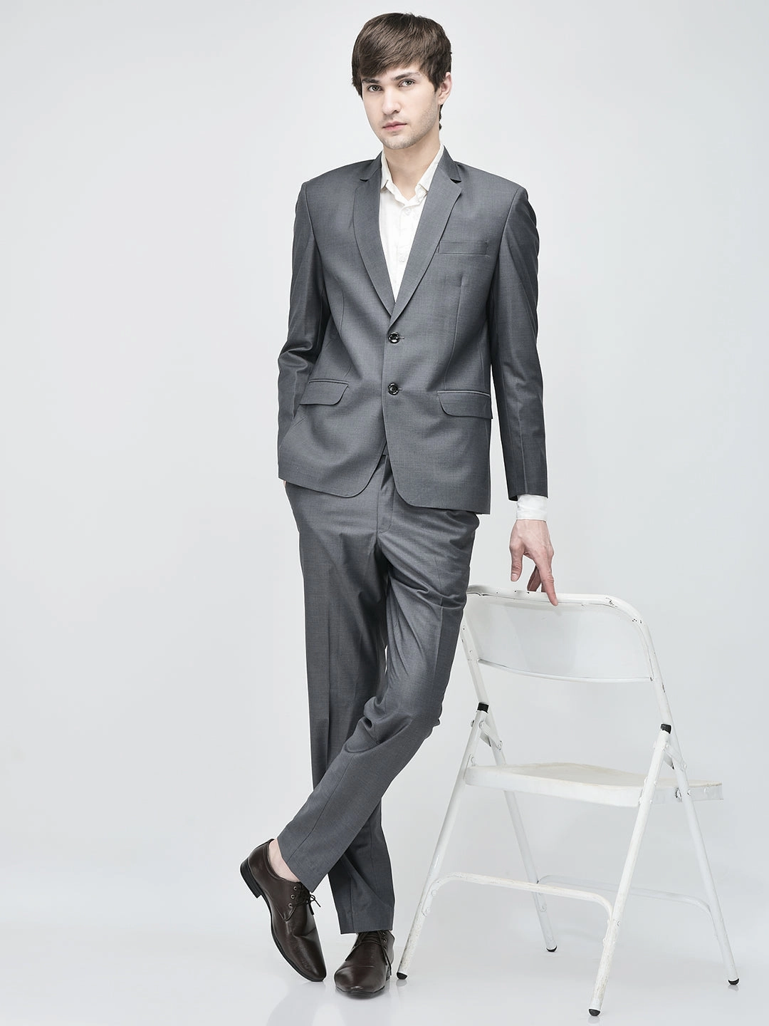 Basics Men Brown Formal Office Lace Up Shoes Mojito Hiking Shoes