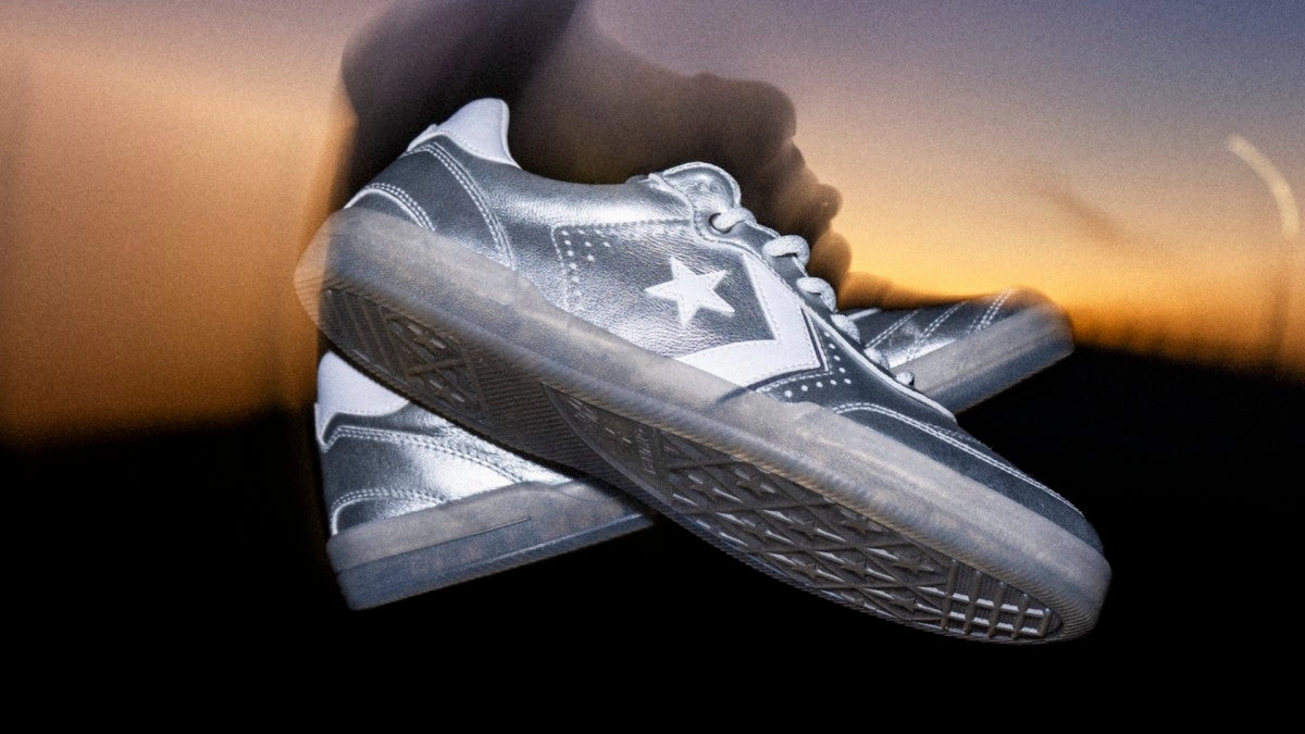 Ave Skate Shoes Converse CONS - Louie Lopez Pro 2 Ox (Silver/White/Black)