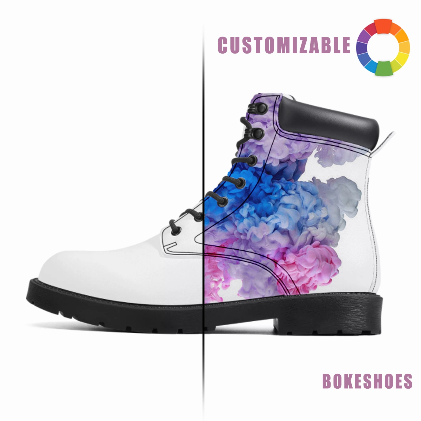 Custom Waterproof & Slip-Resistant Hiking Boots  Design Your Own Customshoes Hiking Shoes Types