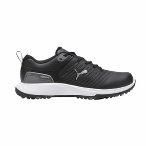 Japanese Waterproof Shoes PUMA Fusion Flex Men's Spikeless Shoes (Black/Sky)